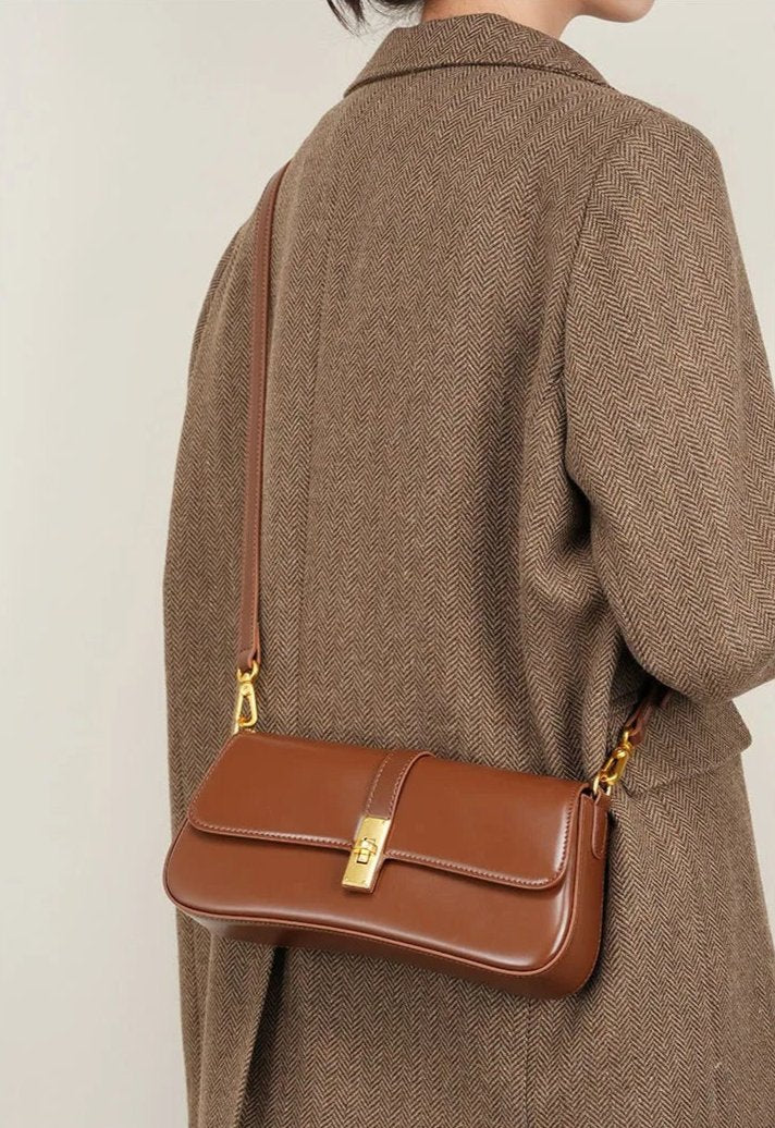 Leather Shoulder Bag – Everyday Handbag