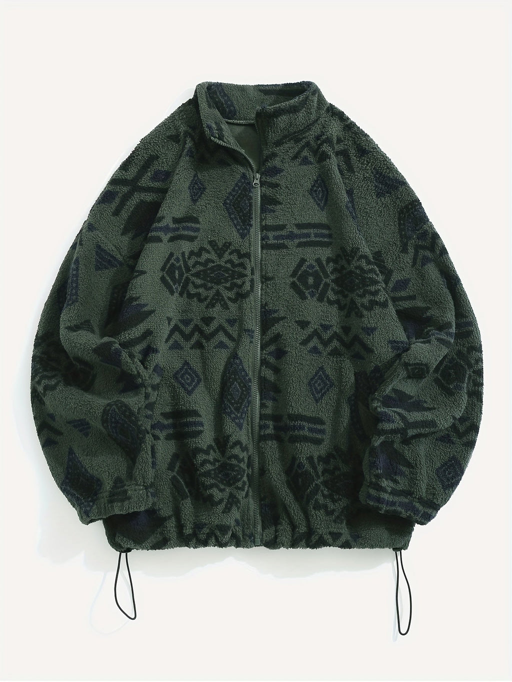 Patterned Zip-Up Jacket for Women | Lightweight, Casual Outerwear