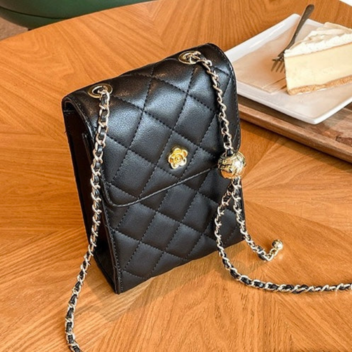 Leather Crossbody Clutch Bag – Evening & Occasion Bag