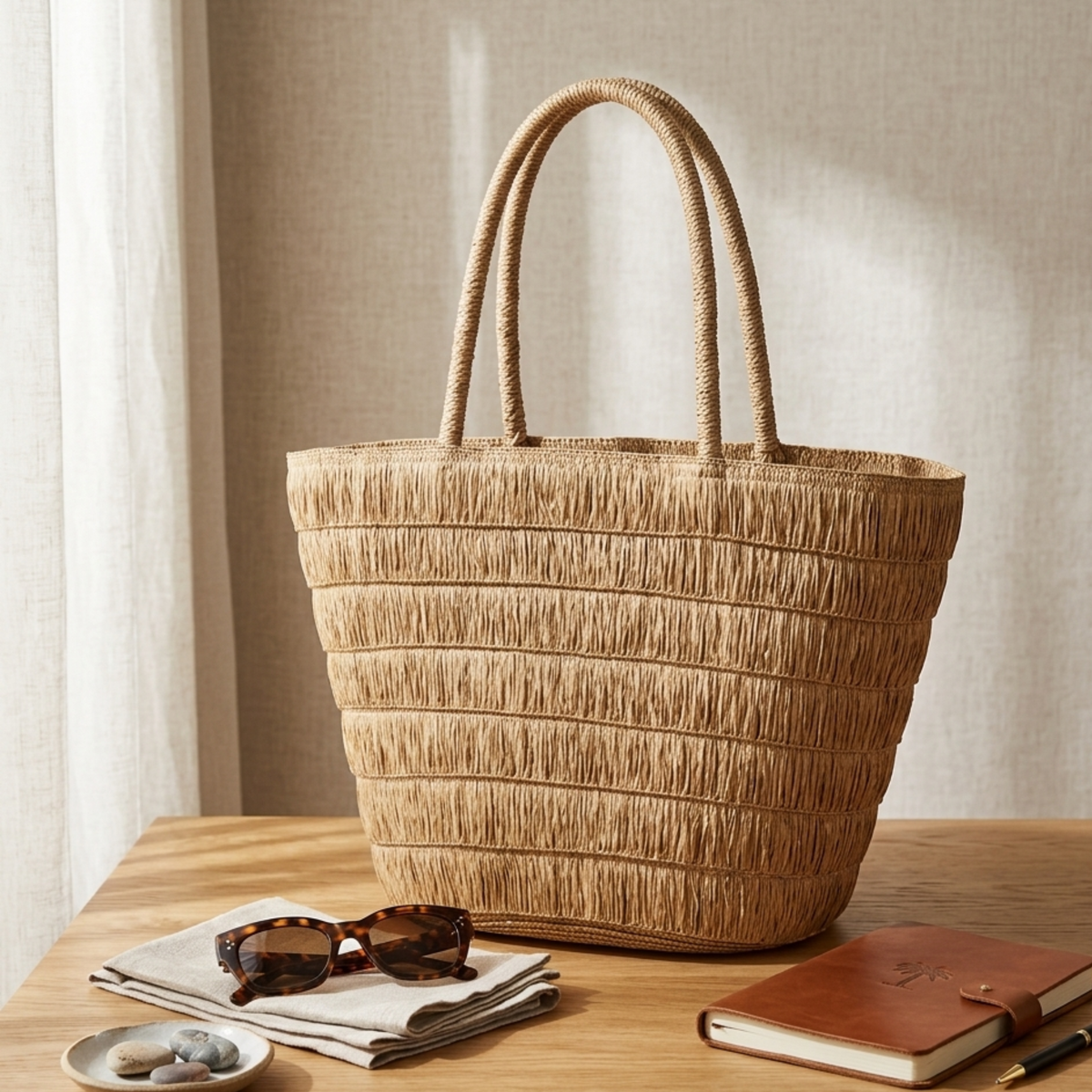 Woven Shoulder Bag – Everyday Handbag