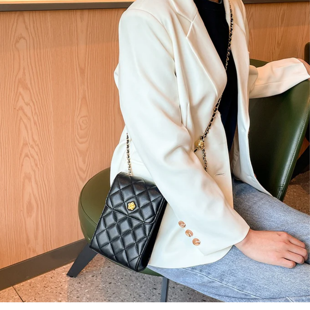 Leather Crossbody Clutch Bag – Evening & Occasion Bag