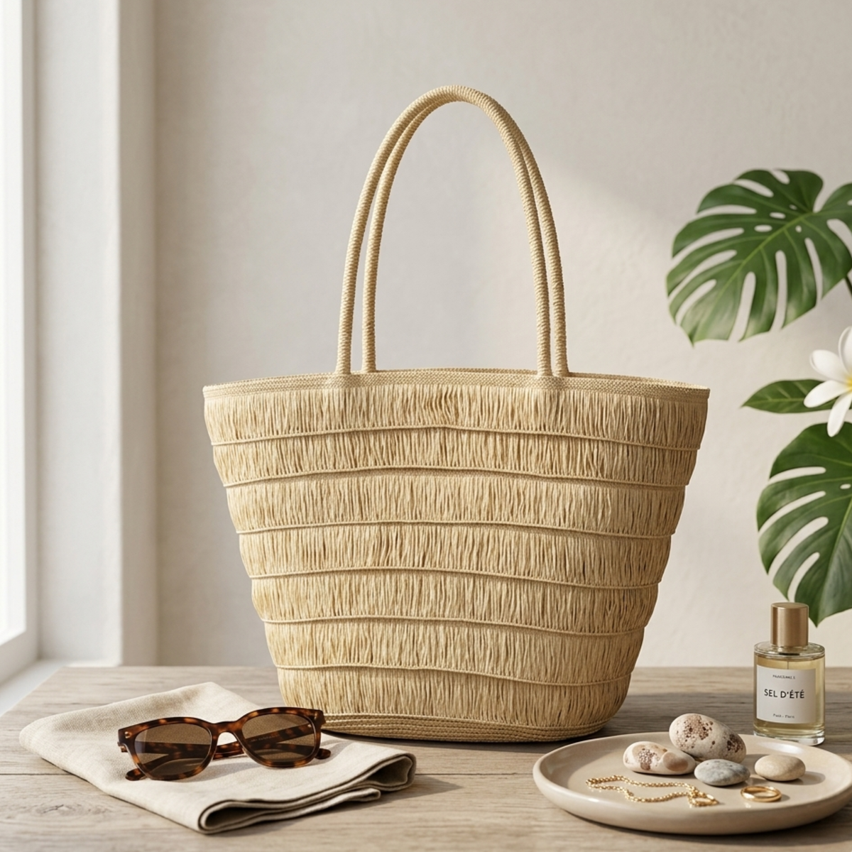 Woven Shoulder Bag – Everyday Handbag