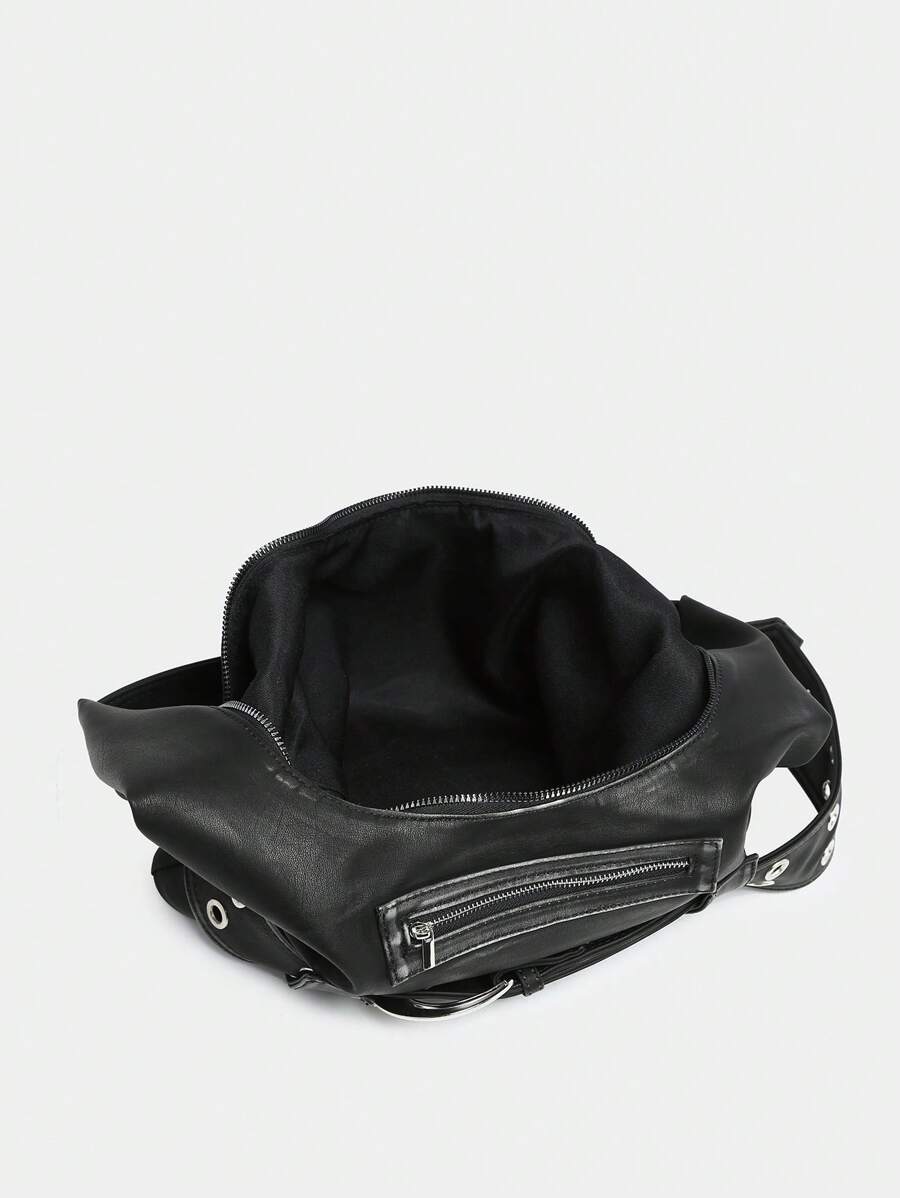 Leather Hobo Shoulder Bag – Everyday Handbag