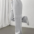 Relaxed Cargo Sweatpants for Women | Soft Cotton Blend | Casual Comfort Wear