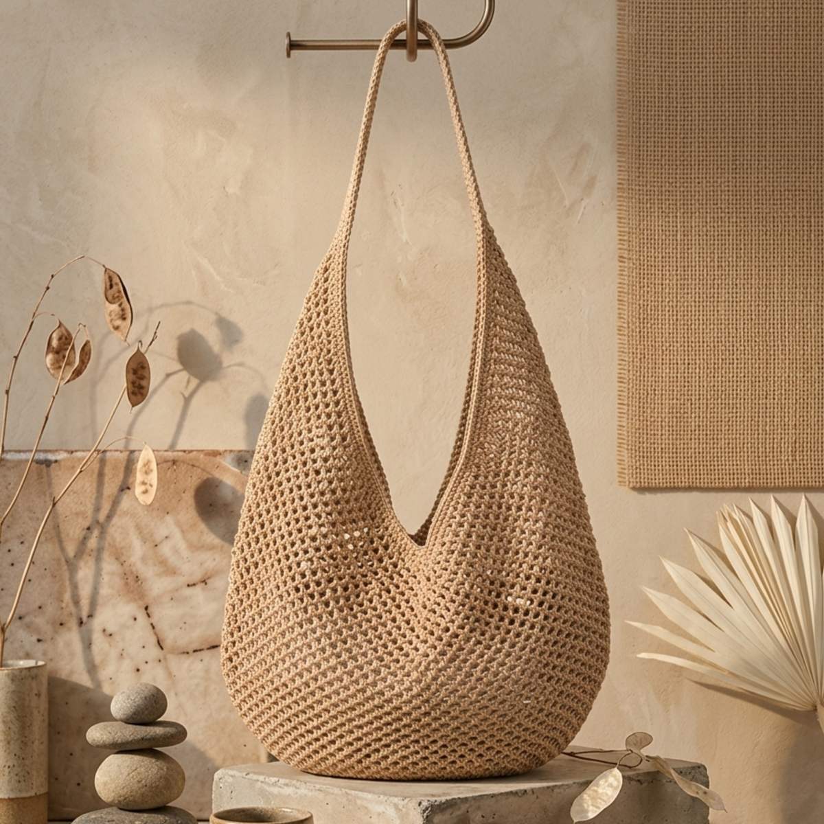 Knit Shoulder Bag – Everyday Handbag