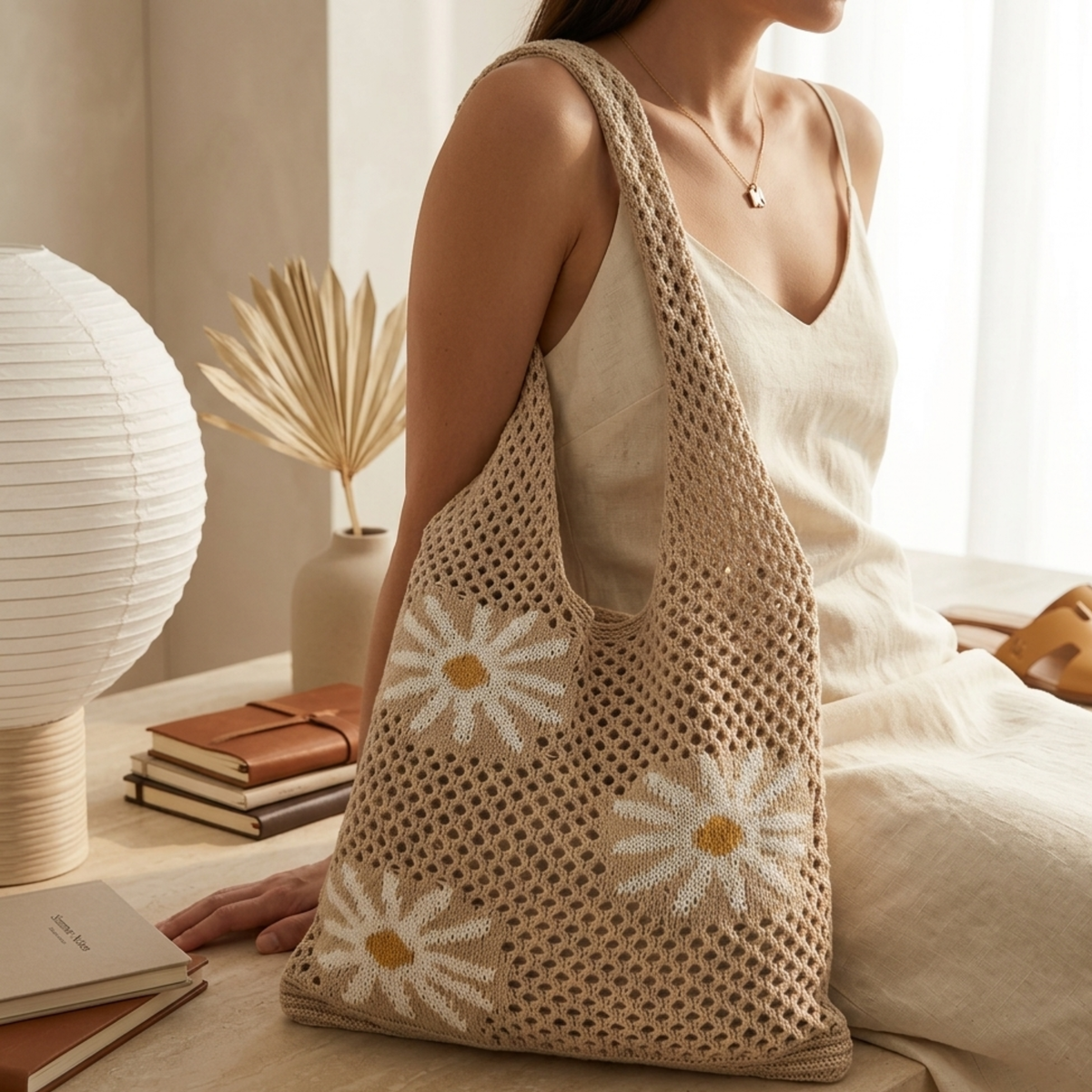 Knit Shoulder Bag – Everyday Handbag