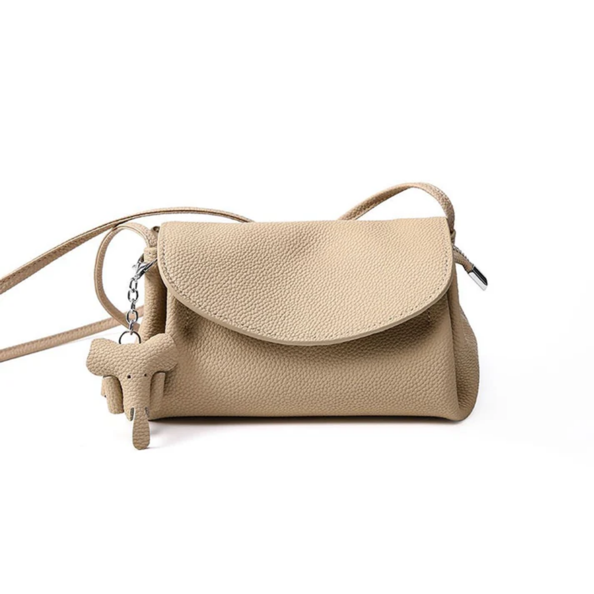 Leather Pendant Crossbody Bag – Everyday Crossbody
