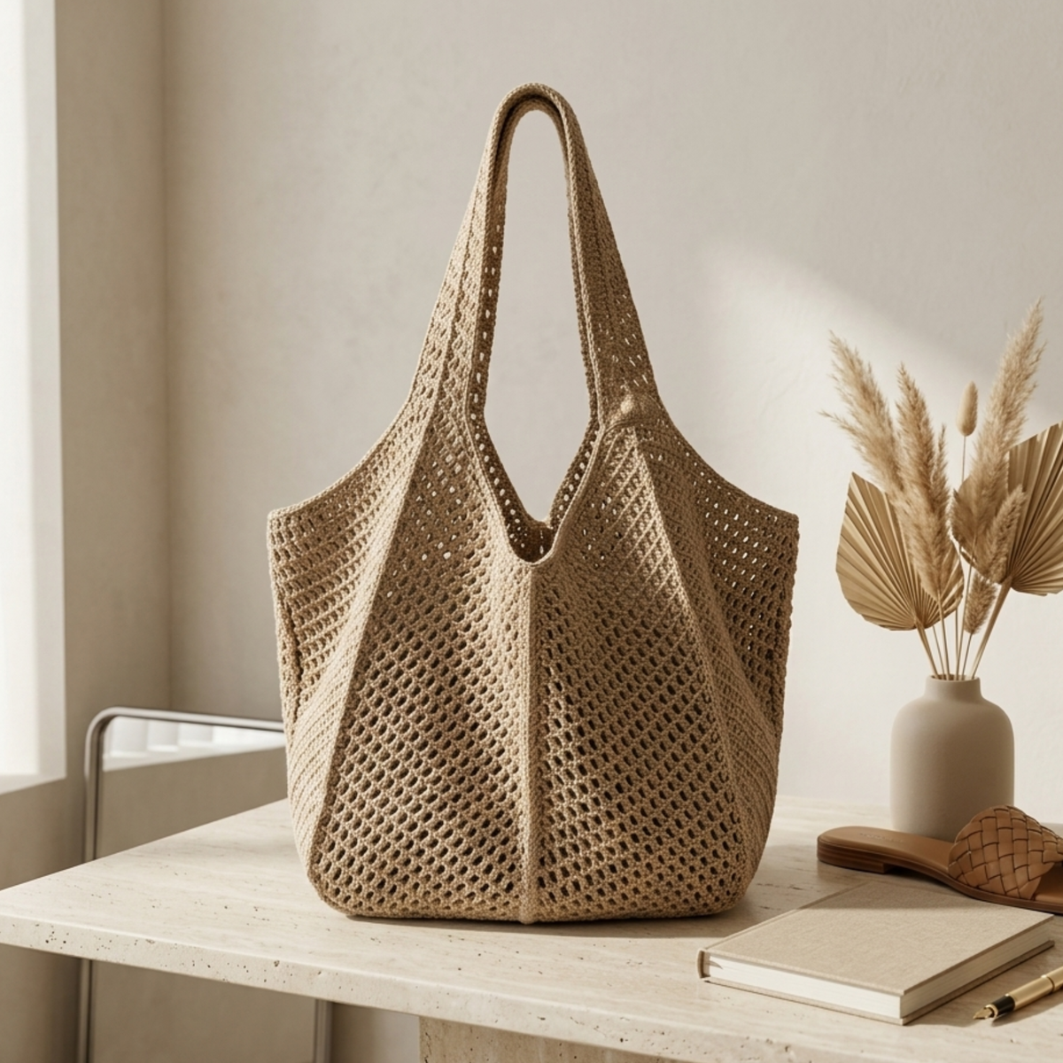 Knit Shoulder Bag – Everyday Handbag