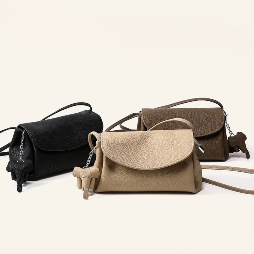 Leather Pendant Crossbody Bag – Everyday Crossbody