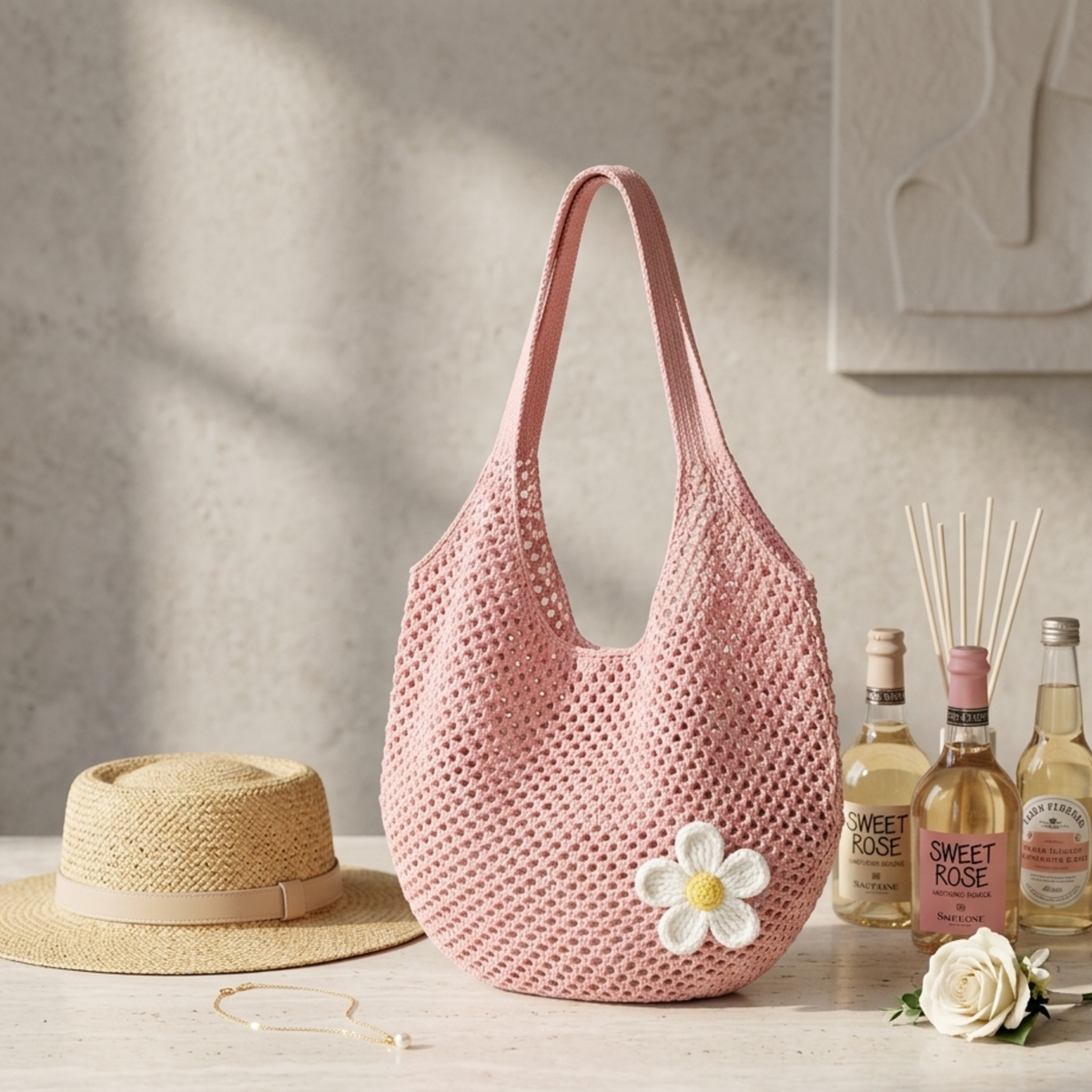 Knit Shoulder Bag – Everyday Handbag