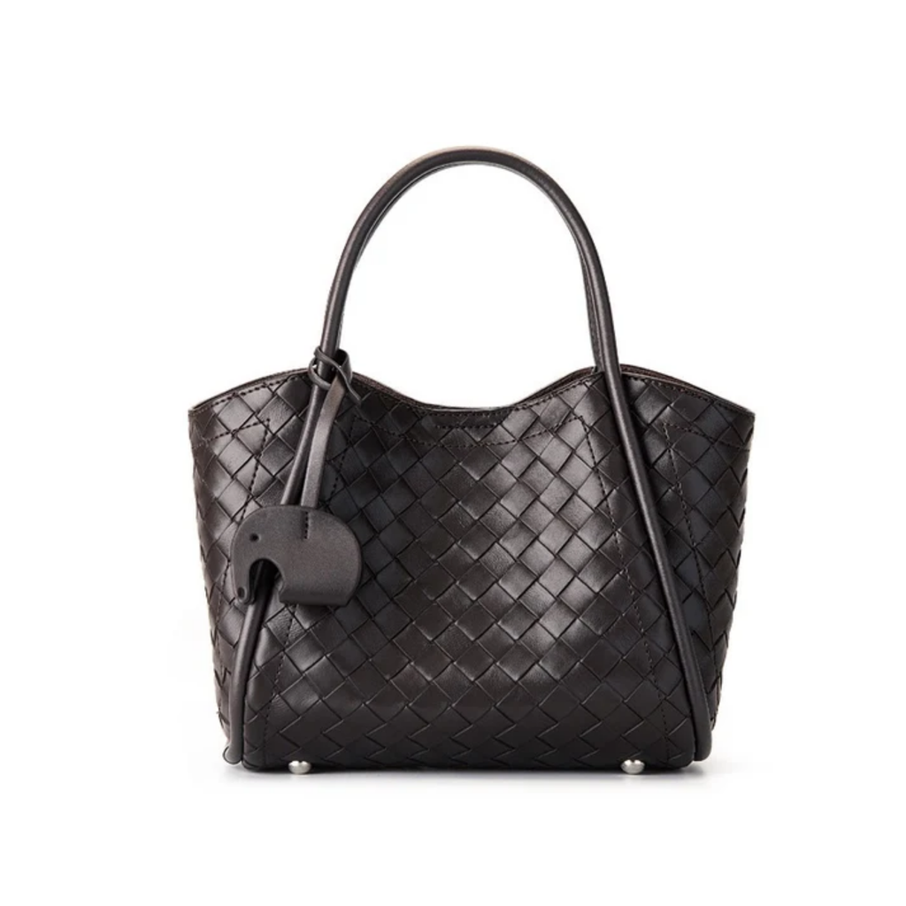 Leather Woven Clutch Bag – Evening & Occasion Bag