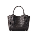 Leather Woven Clutch Bag – Evening & Occasion Bag