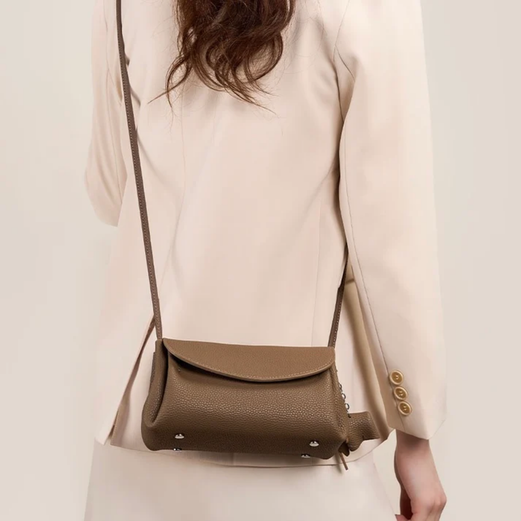 Leather Pendant Crossbody Bag – Everyday Crossbody