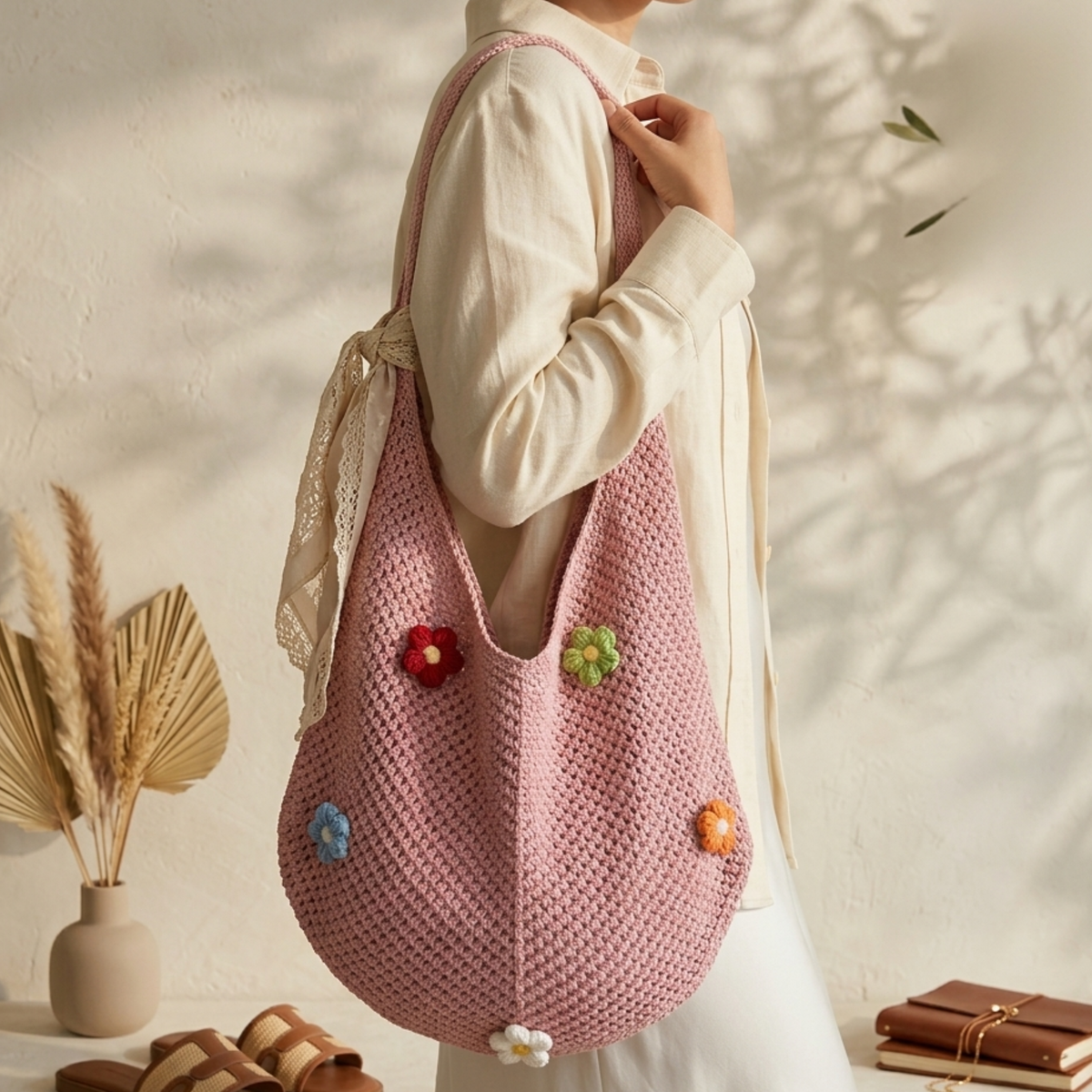 Knit Shoulder Bag – Everyday Handbag