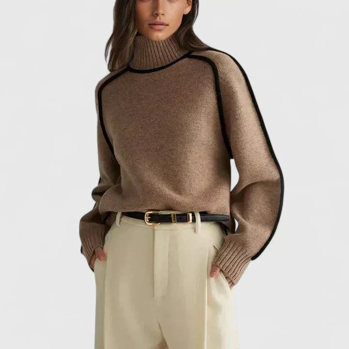 Elegant Knit Jumper | Cozy Fabric | Casual Style | Women's Sweater