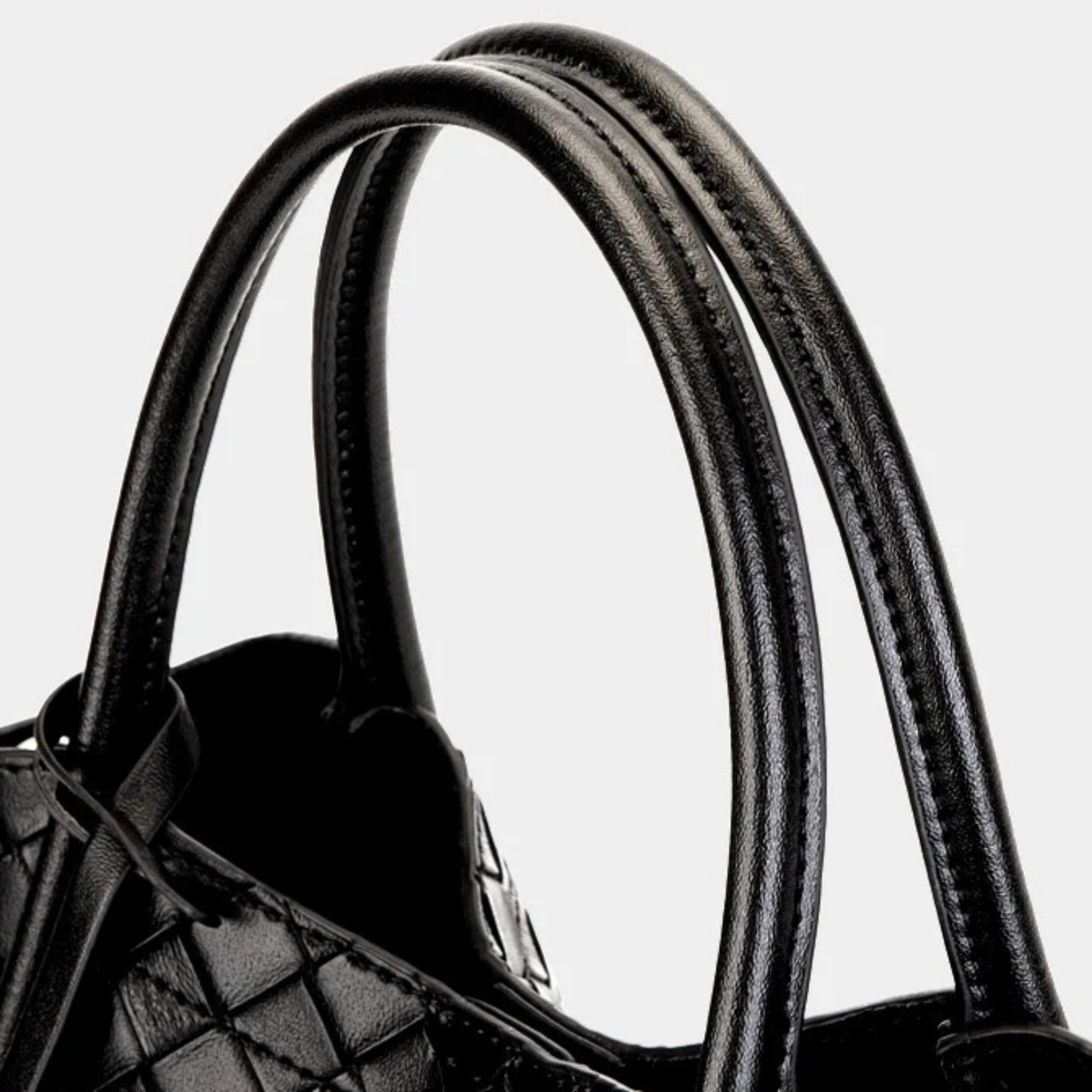 Leather Woven Clutch Bag – Evening & Occasion Bag