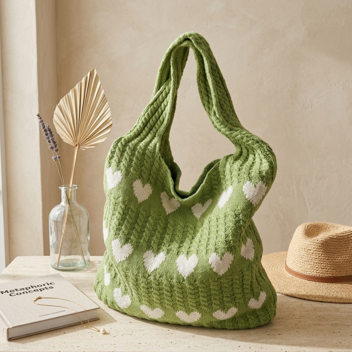 Knit Shoulder Bag – Everyday Handbag