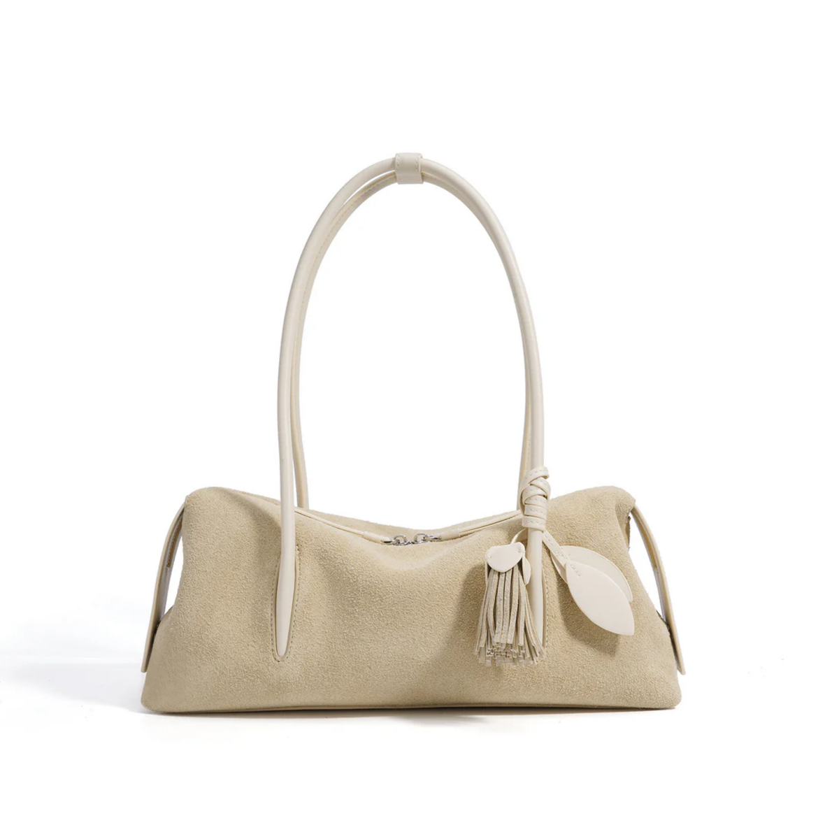 Leather Tassel Shoulder Bag – Everyday Handbag