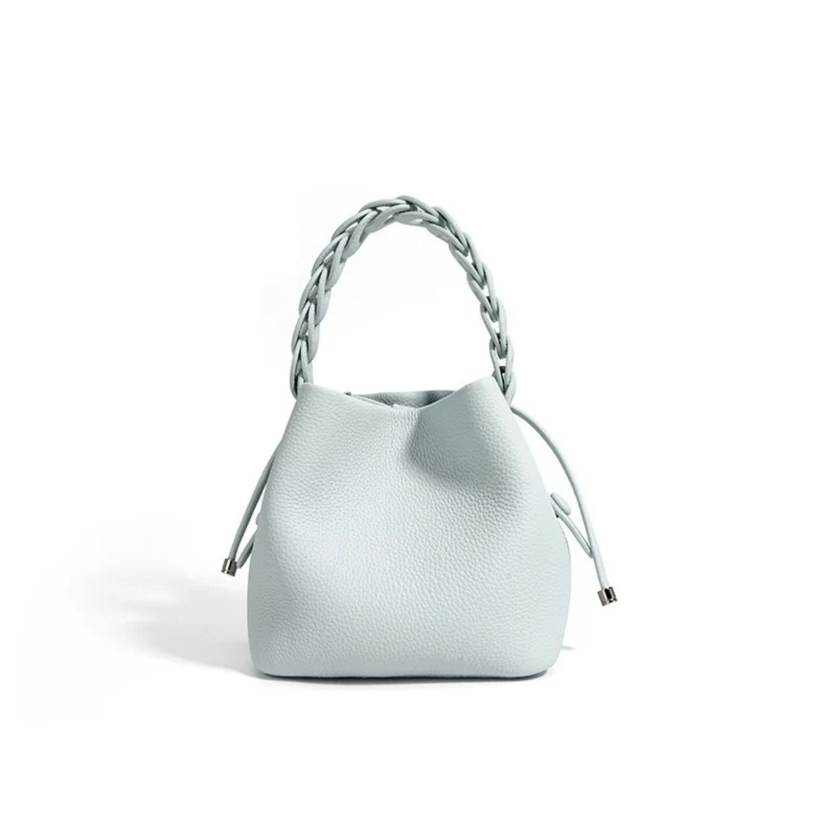 Leather Bucket Clutch Bag – Evening & Occasion Bag