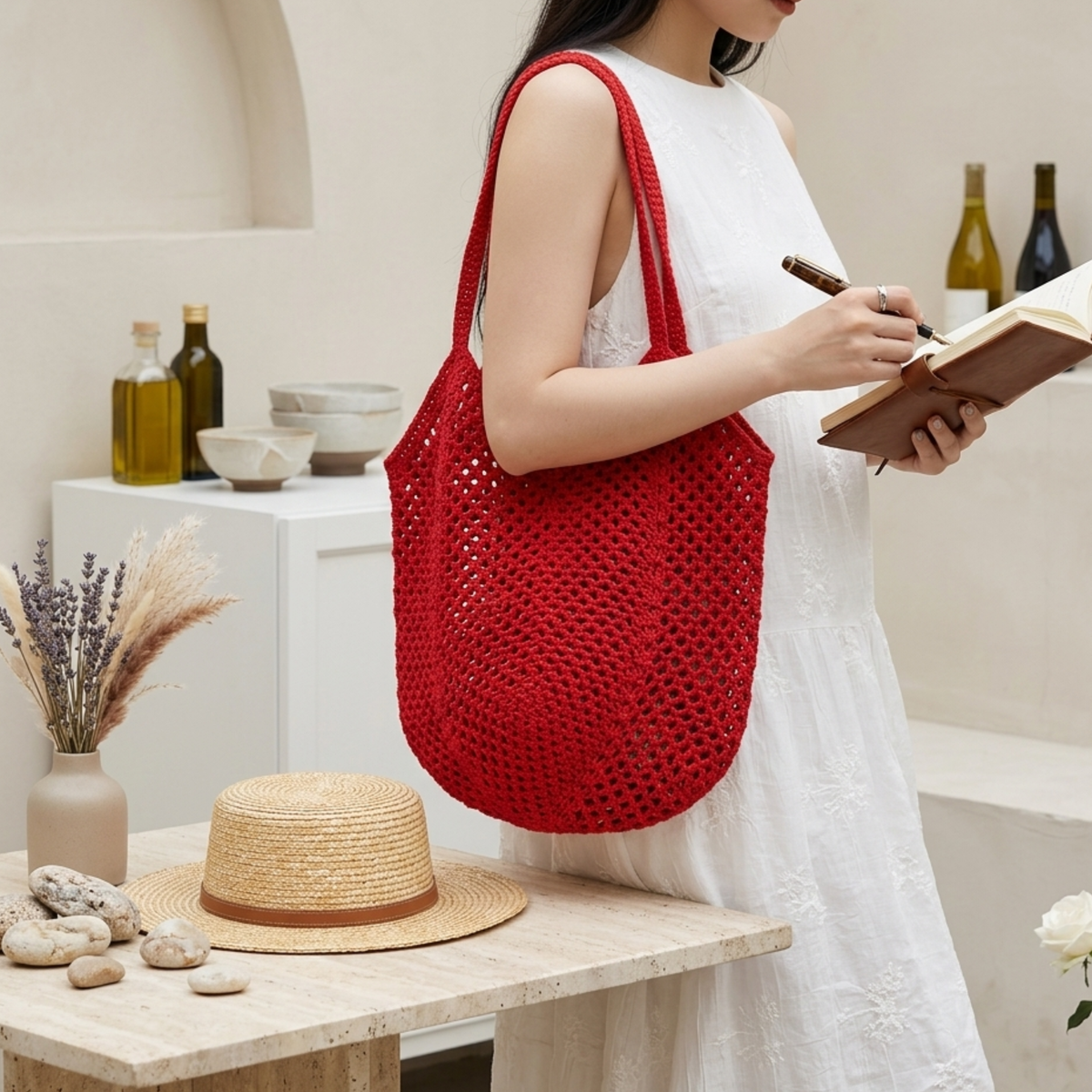 Knit Shoulder Bag – Everyday Handbag