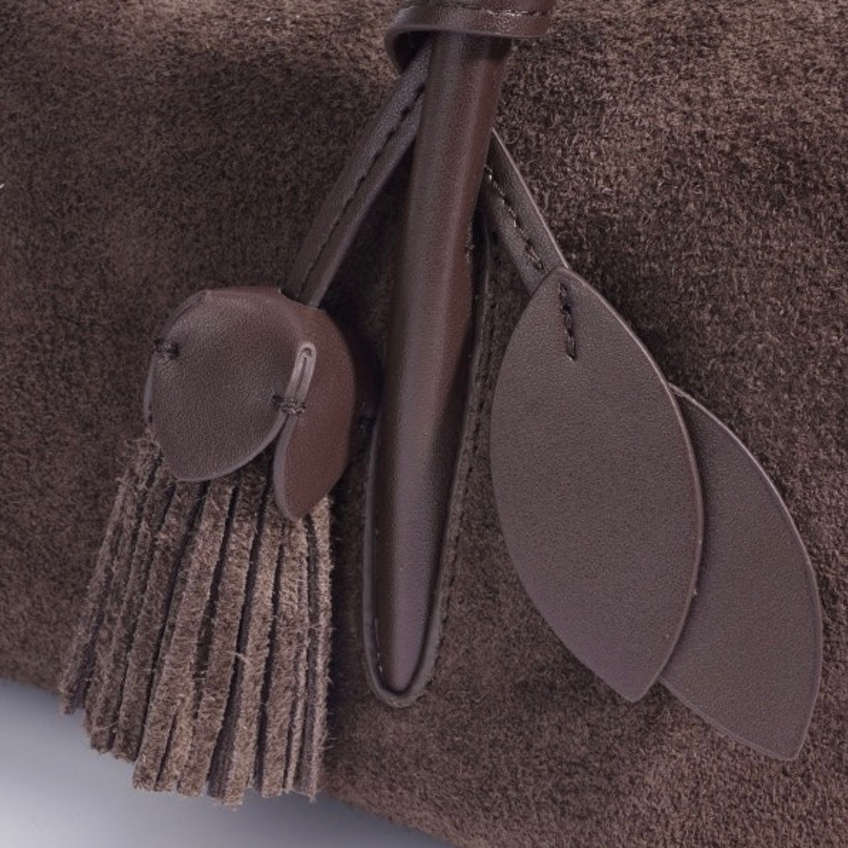 Leather Tassel Shoulder Bag – Everyday Handbag
