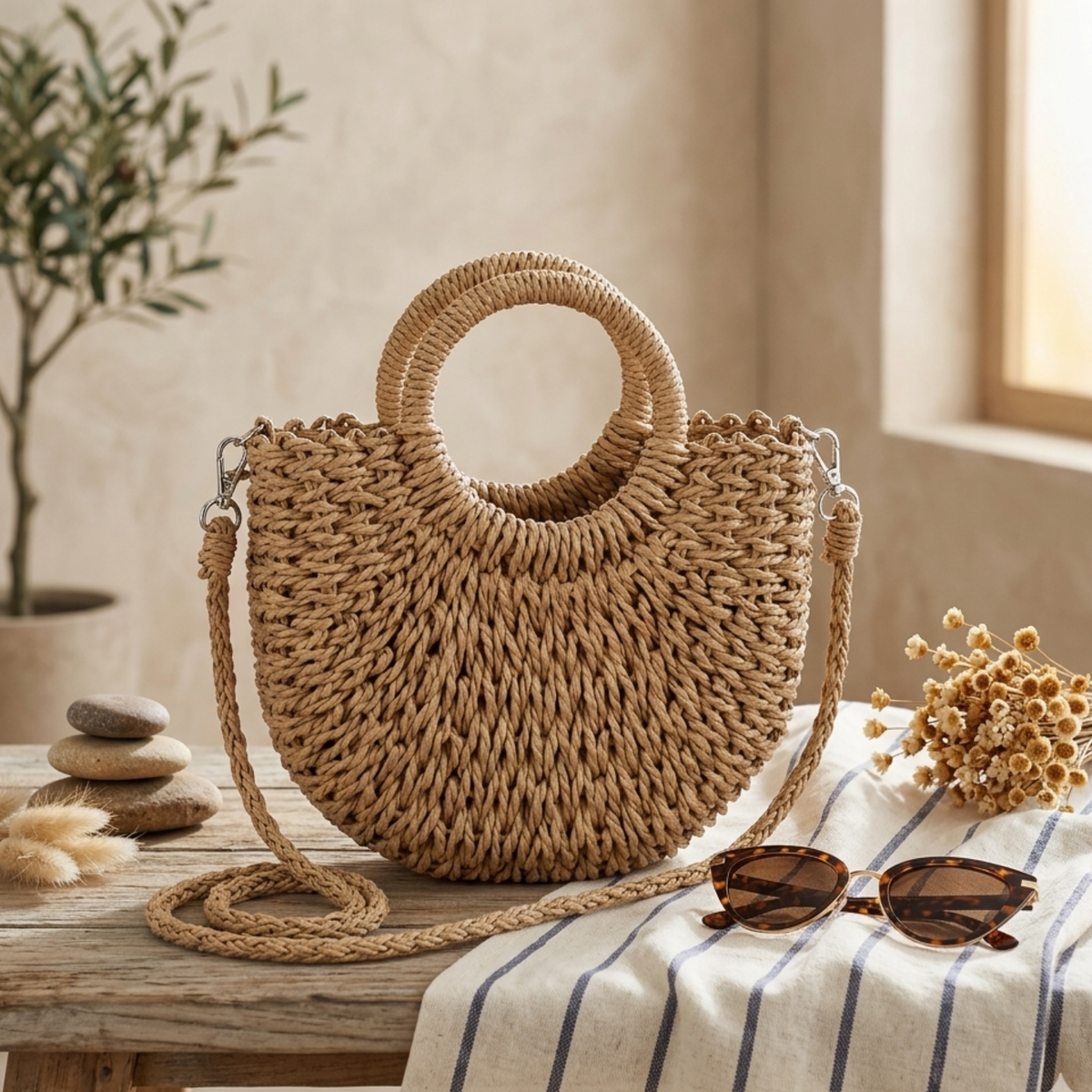 Woven Crossbody Bag – Everyday Crossbody