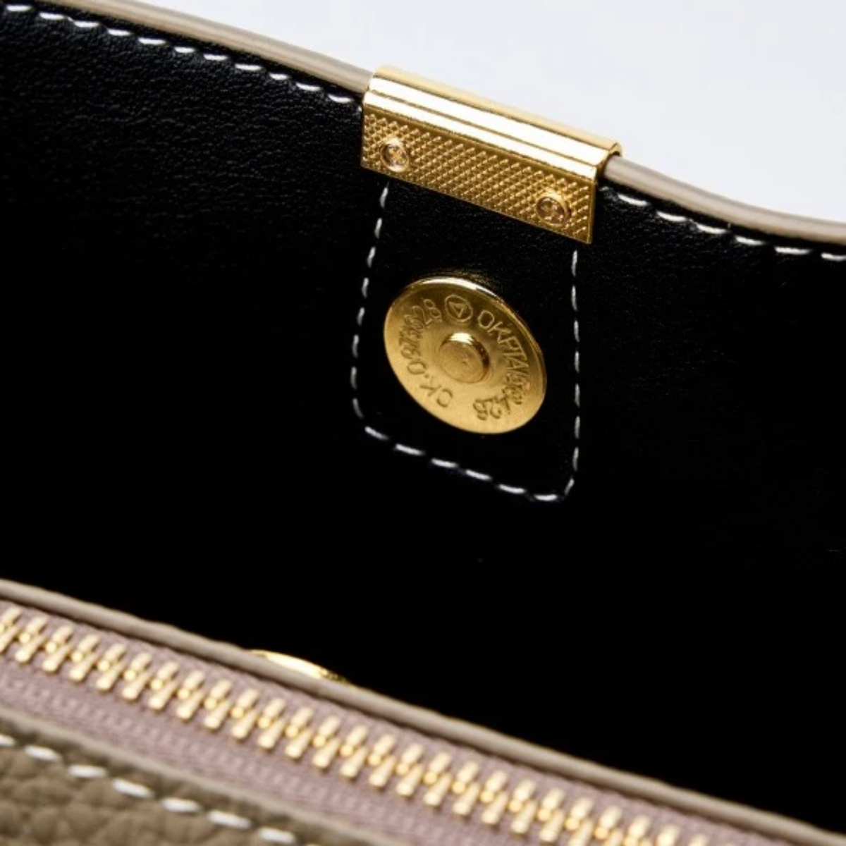 Leather Bucket Shoulder Bag – Everyday Handbag
