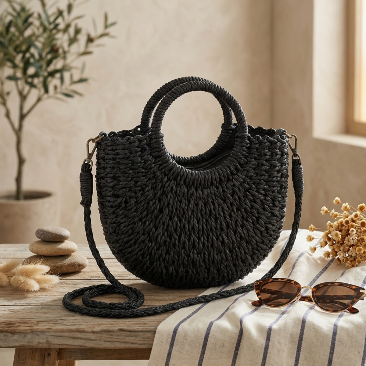 Woven Crossbody Bag – Everyday Crossbody