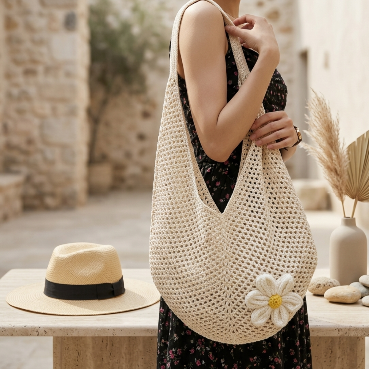 Knit Shoulder Bag – Everyday Handbag