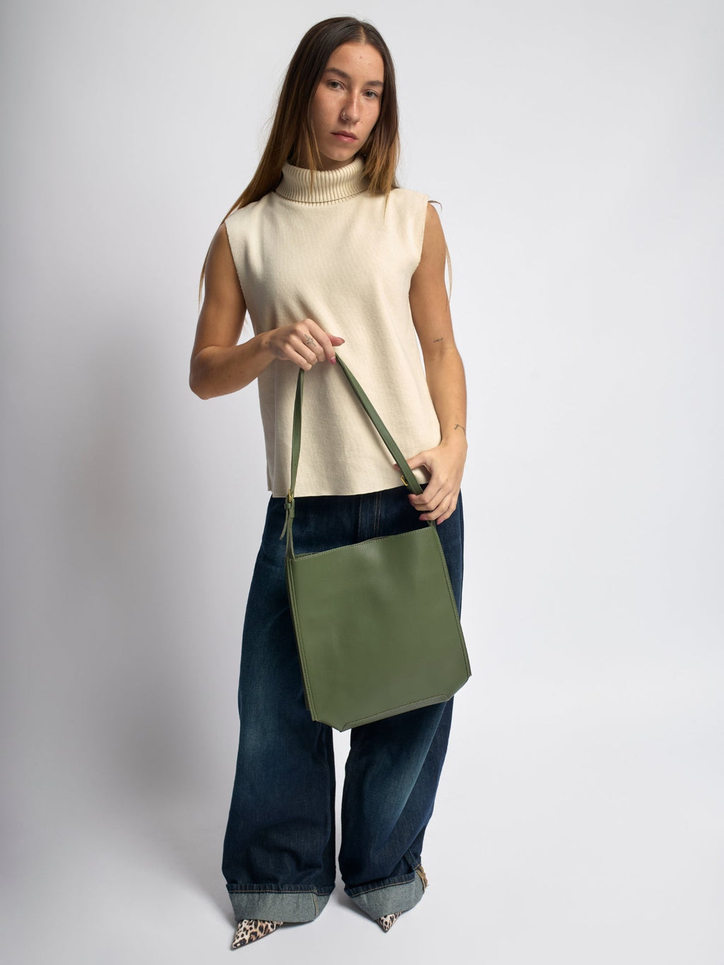 Leather Shoulder Bag – Everyday Handbag