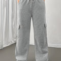 Relaxed Cargo Joggers for Women | Soft Cotton Blend | Casual Everyday Wear