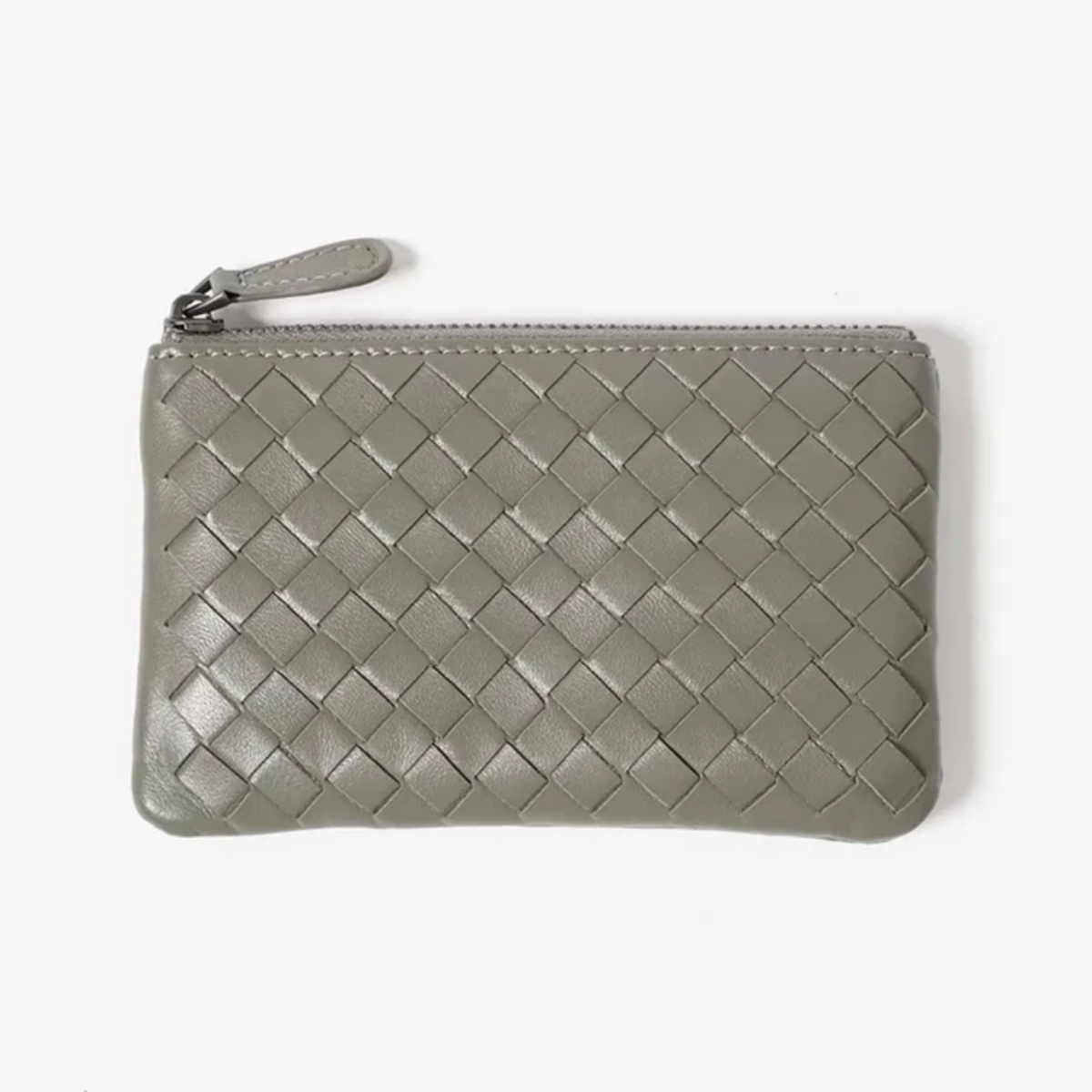 Leather Woven Clutch Bag – Evening & Occasion Bag