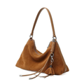 Leather Tassel Shoulder Bag – Everyday Handbag