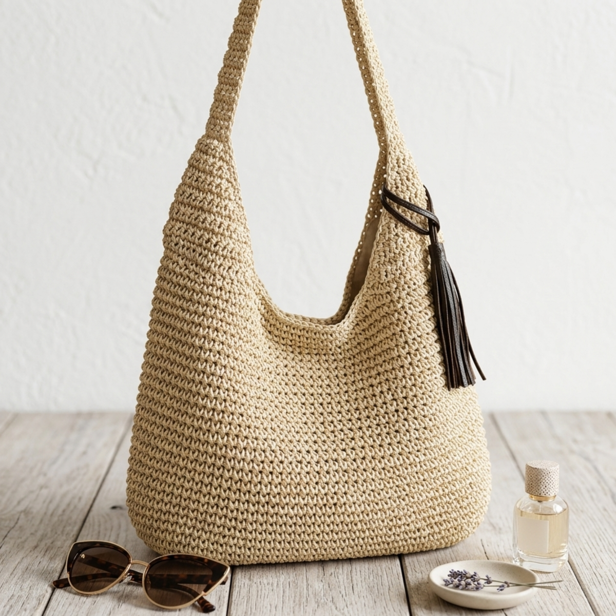 Woven Shoulder Bag – Everyday Handbag