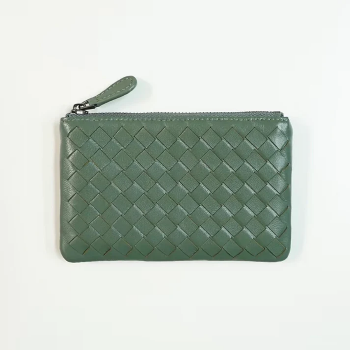 Leather Woven Clutch Bag – Evening & Occasion Bag