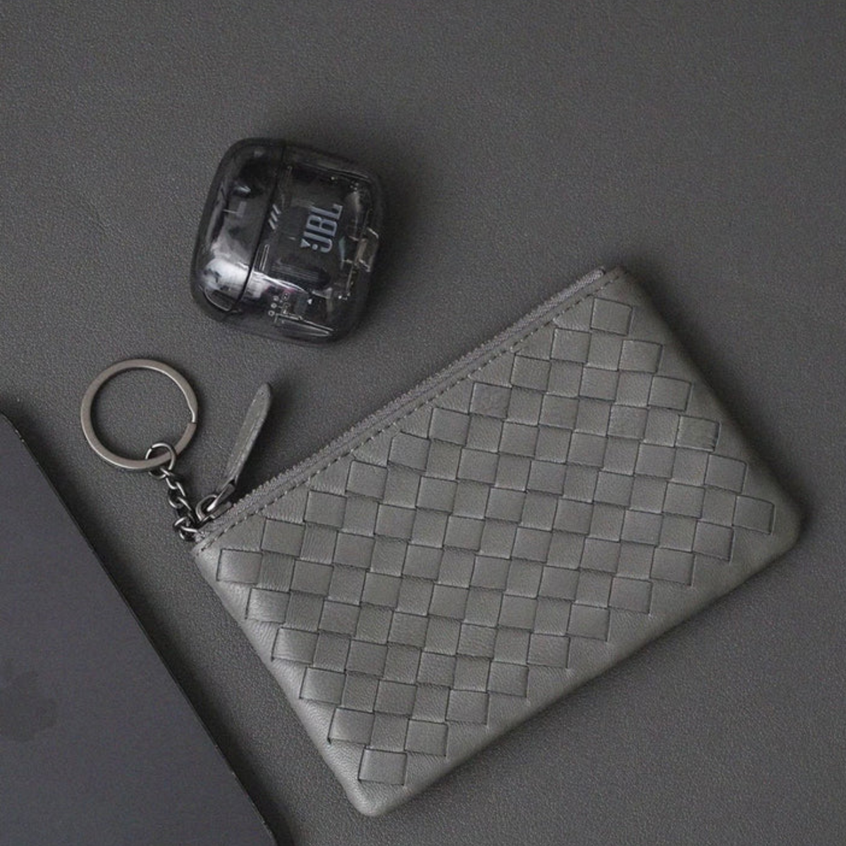 Leather Woven Clutch Bag – Evening & Occasion Bag