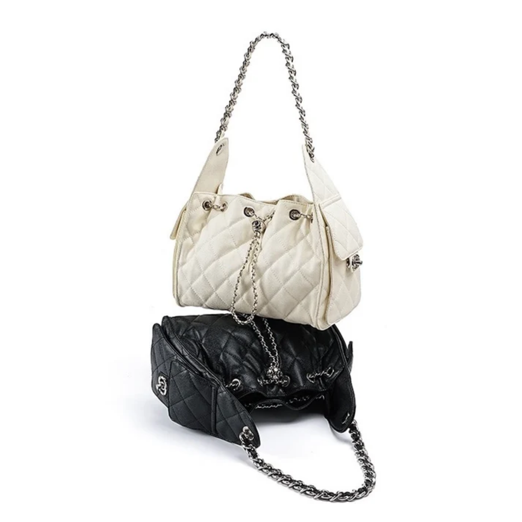 Leather Bucket Shoulder Bag – Everyday Handbag