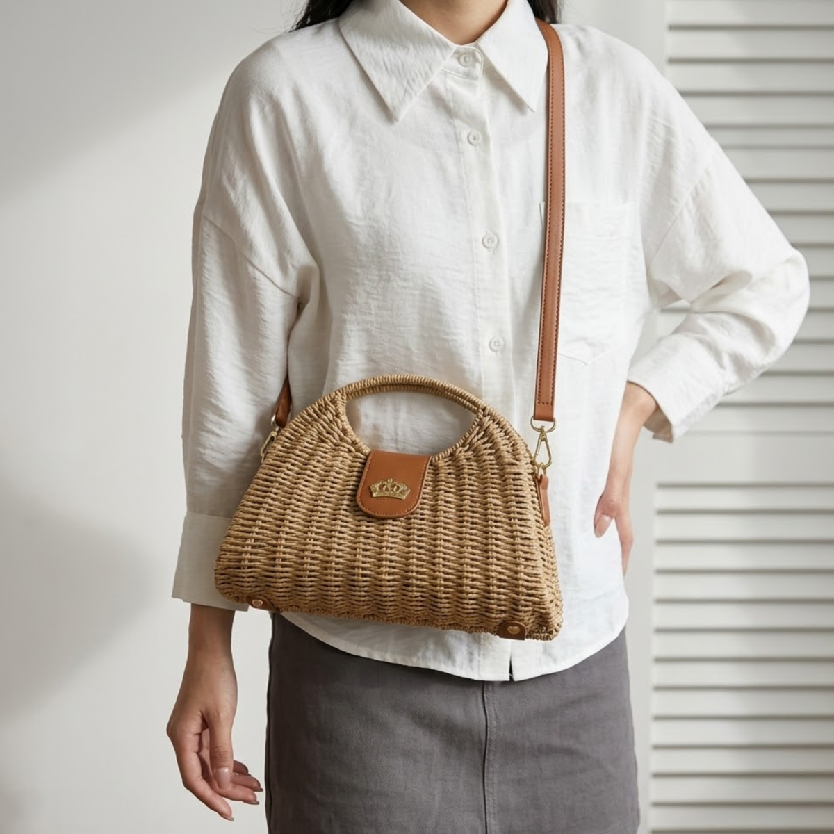 Woven Crossbody Bag – Everyday Crossbody