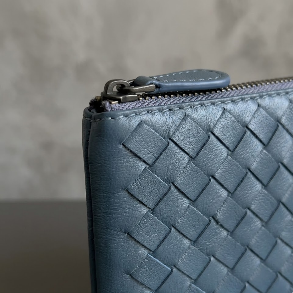 Leather Woven Clutch Bag – Evening & Occasion Bag