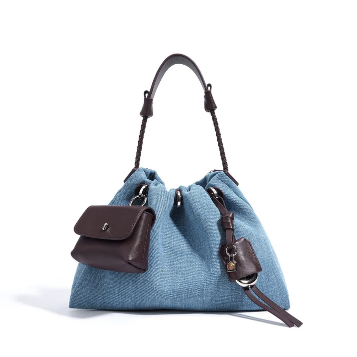 Leather Hobo Shoulder Bag – Everyday Handbag
