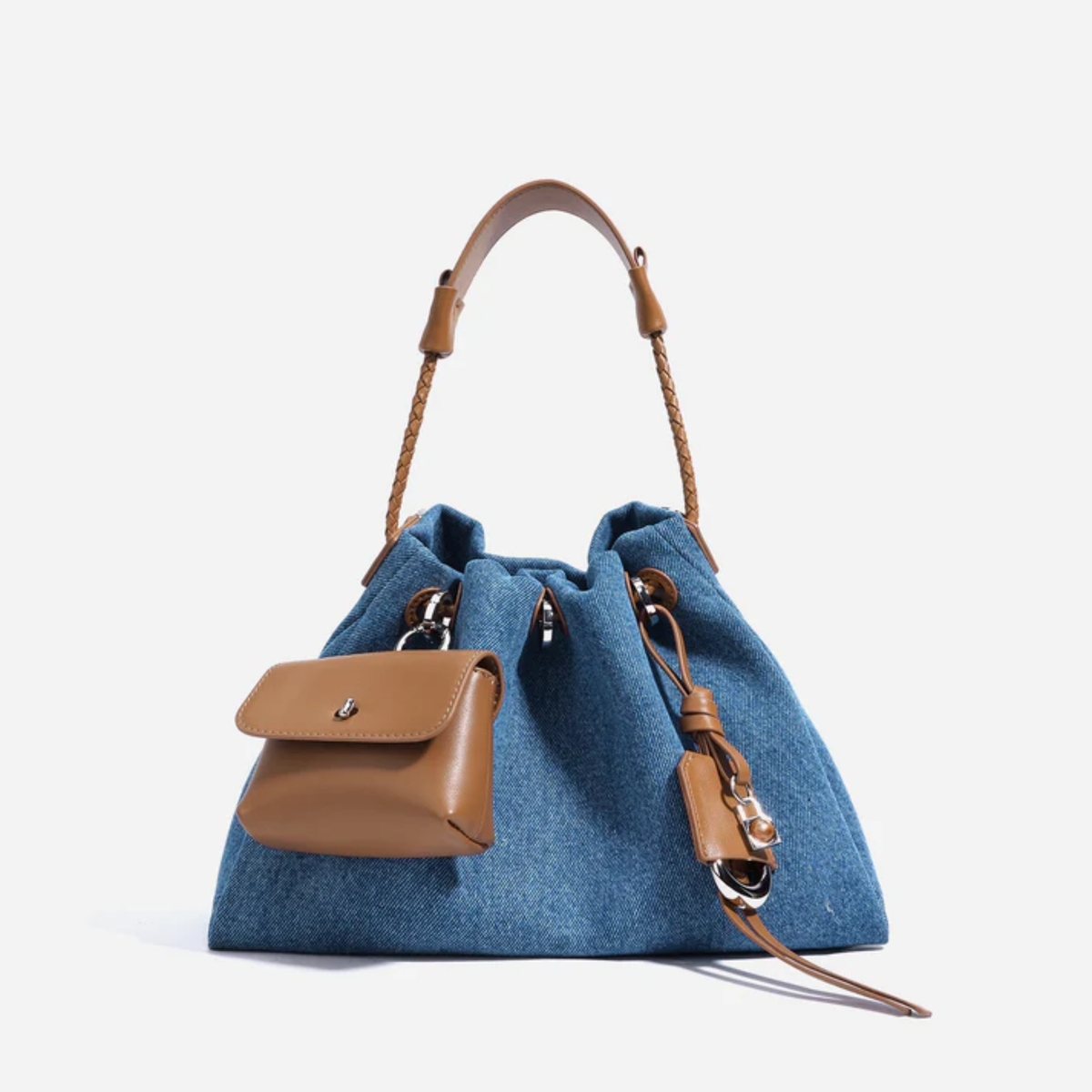 Leather Hobo Shoulder Bag – Everyday Handbag