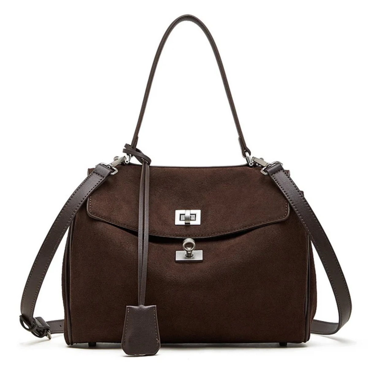 Suede Clutch Bag – Evening & Occasion Bag