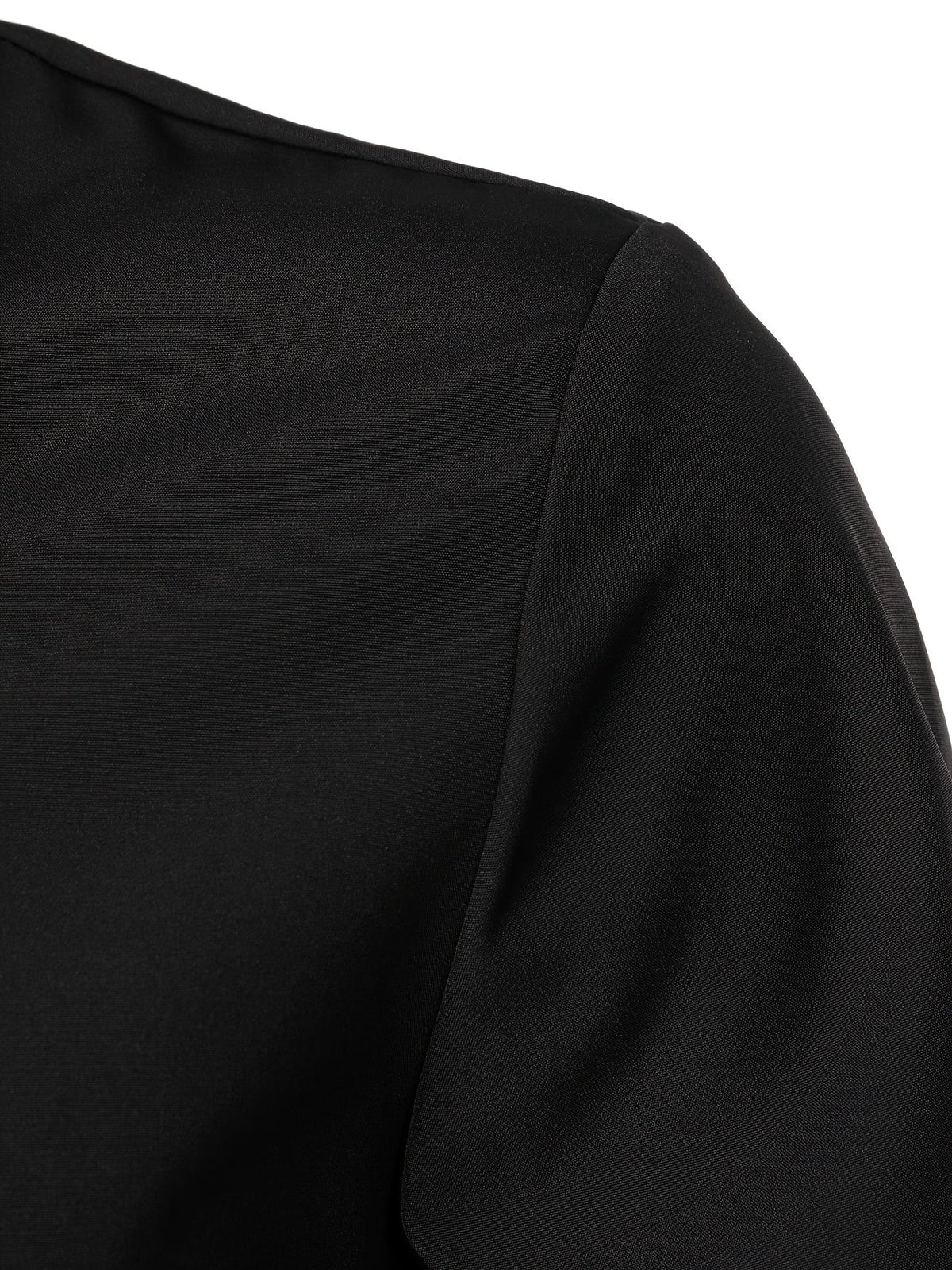 Contrast-Trim Long Sleeve Shirt | Casual Cotton Blend Top for Everyday Wear