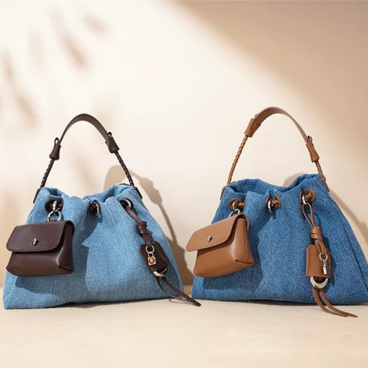 Leather Hobo Shoulder Bag – Everyday Handbag
