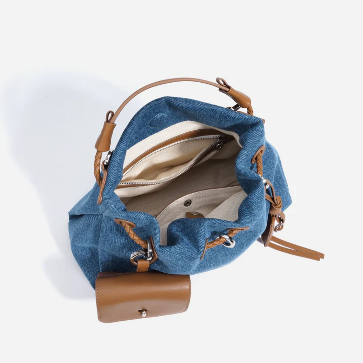 Leather Hobo Shoulder Bag – Everyday Handbag