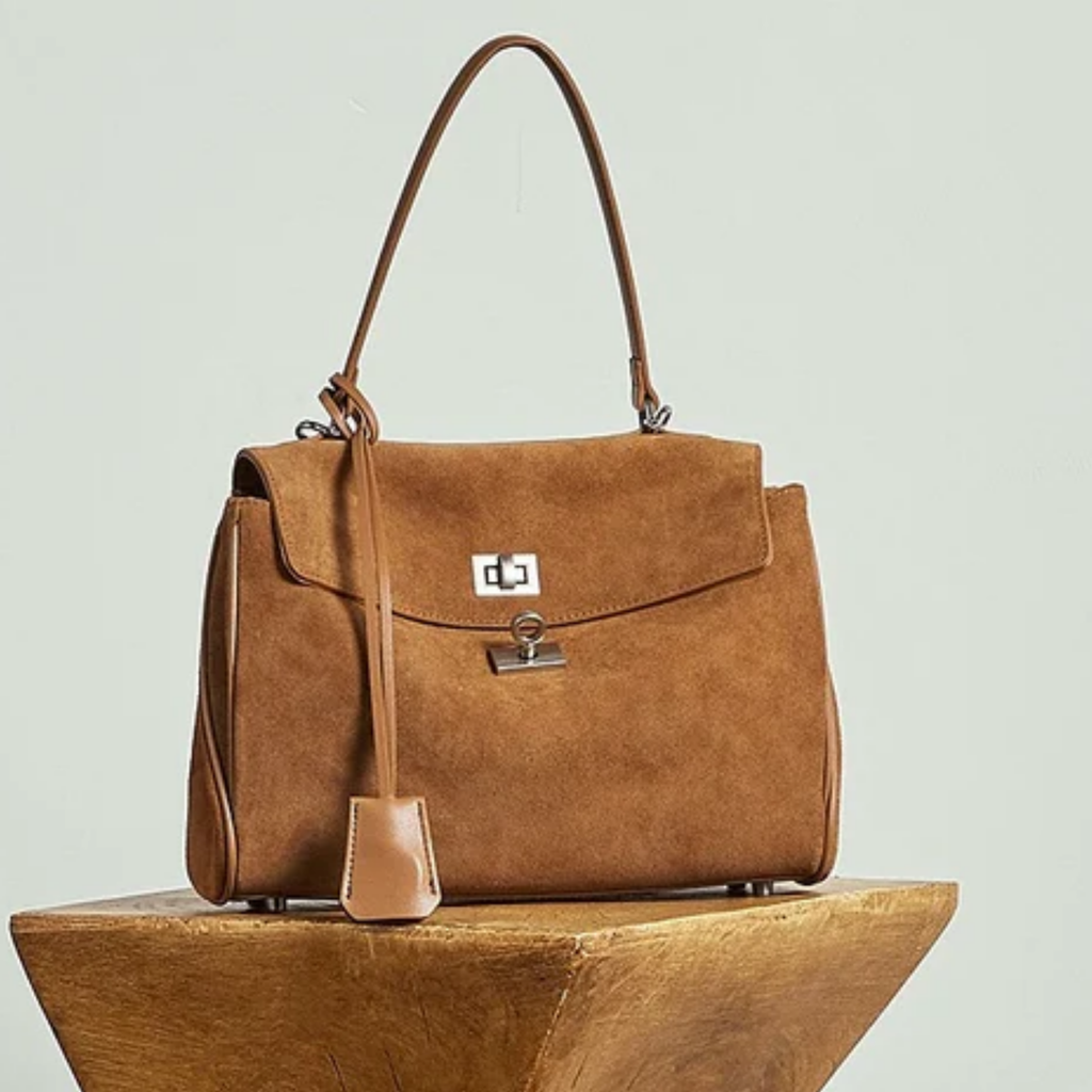 Suede Clutch Bag – Evening & Occasion Bag