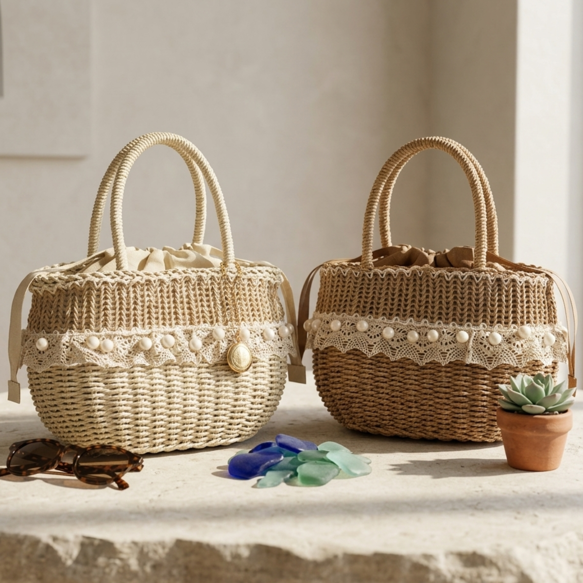 Woven Clutch Bag – Evening & Occasion Bag