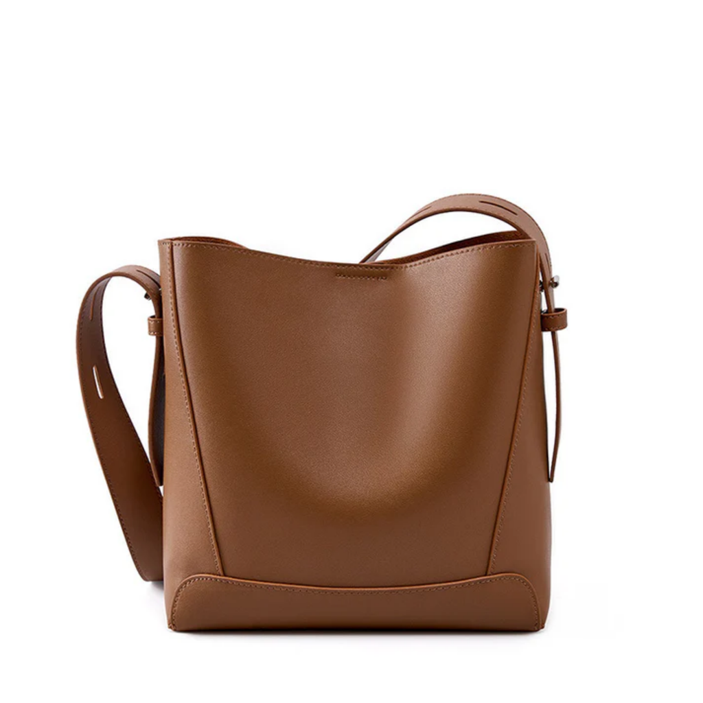Leather Crossbody Clutch Bag – Oversized Fit, Evening & Occasion Bag