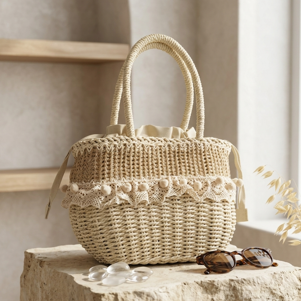 Woven Clutch Bag – Evening & Occasion Bag