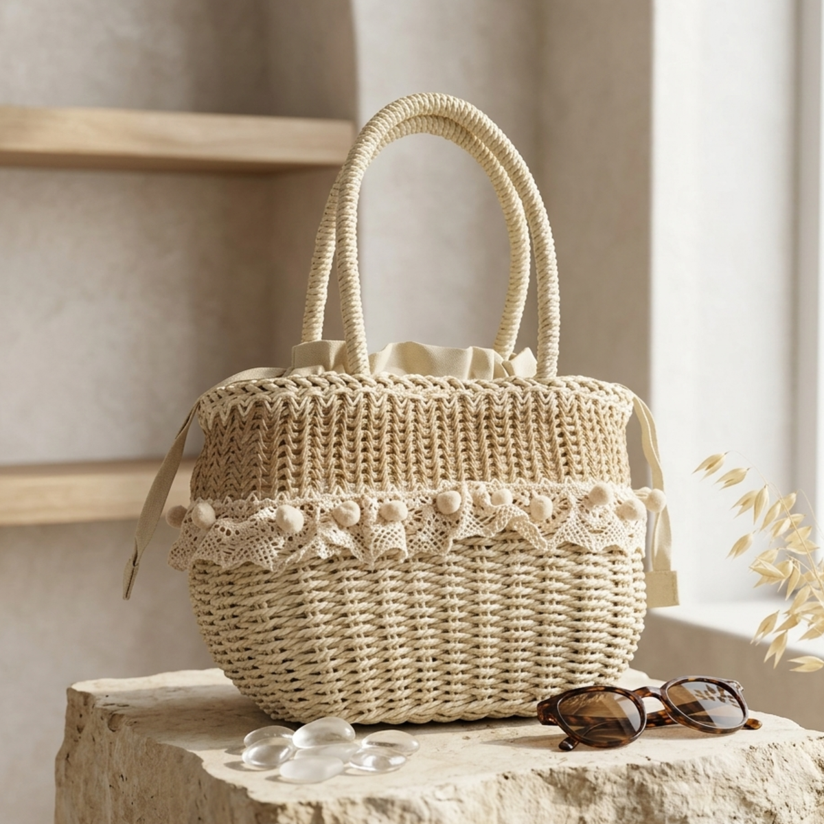 Woven Clutch Bag – Evening & Occasion Bag